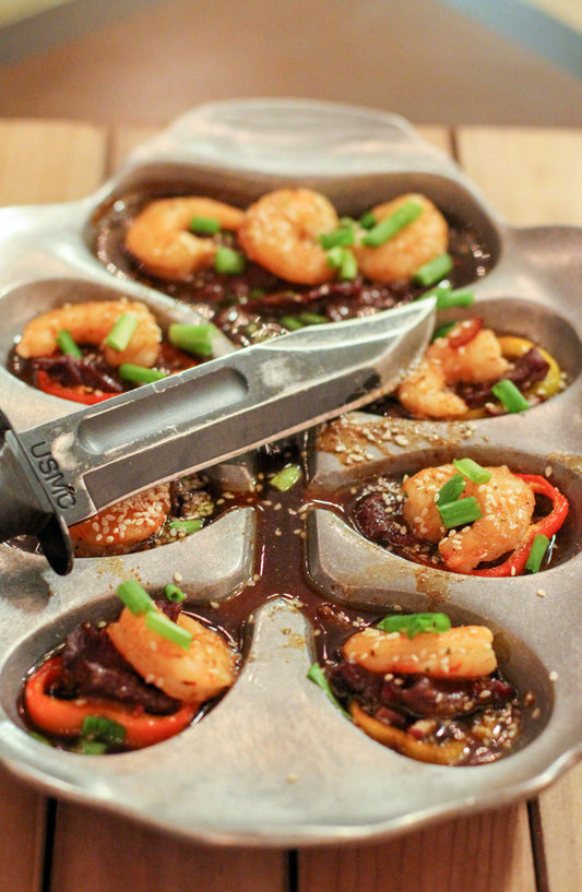 MAJOR’S CAJUN ASIAN FUSION STEAK AND SHRIMP