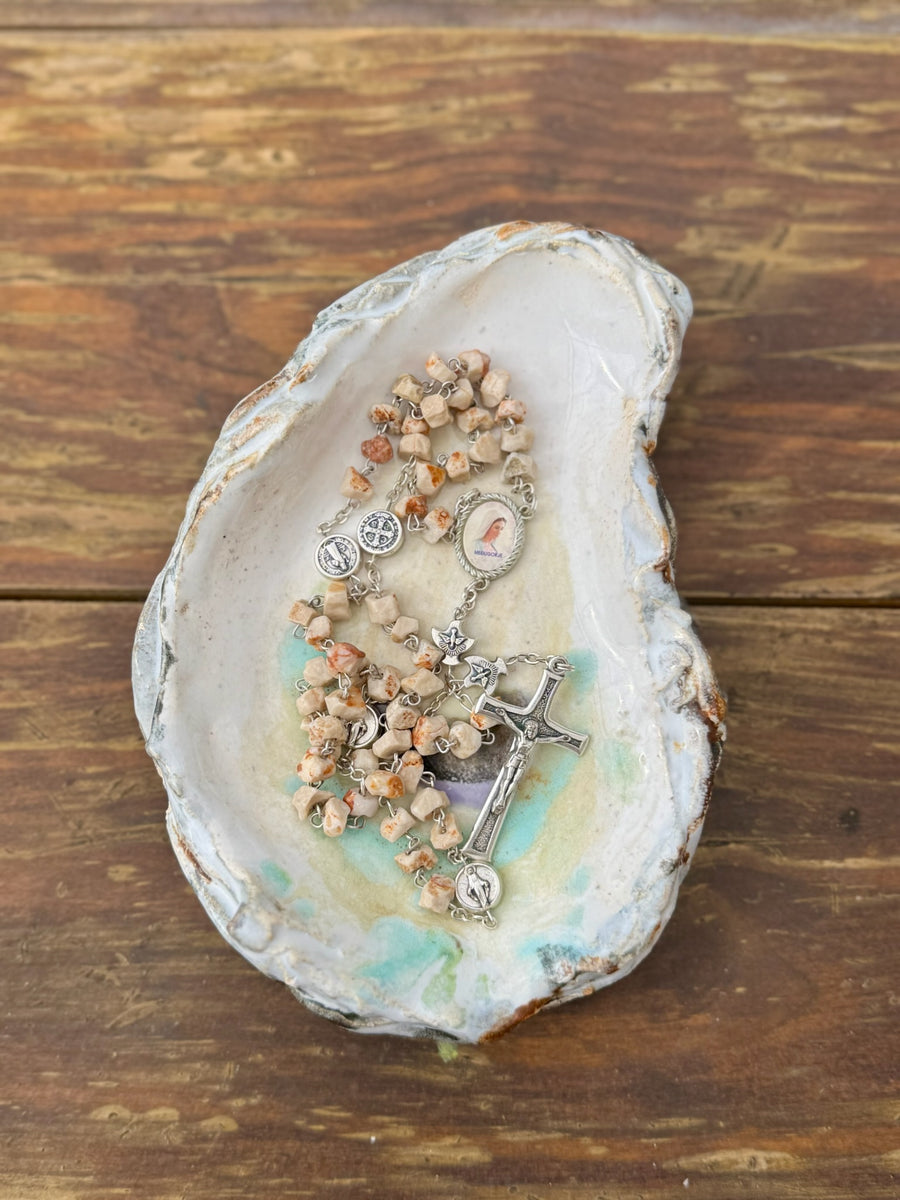 MULTI-USE SHELL SPOON REST