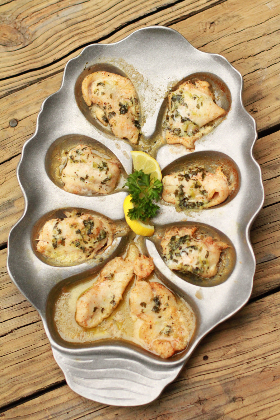 Le Petite Oyster Serving Plate
